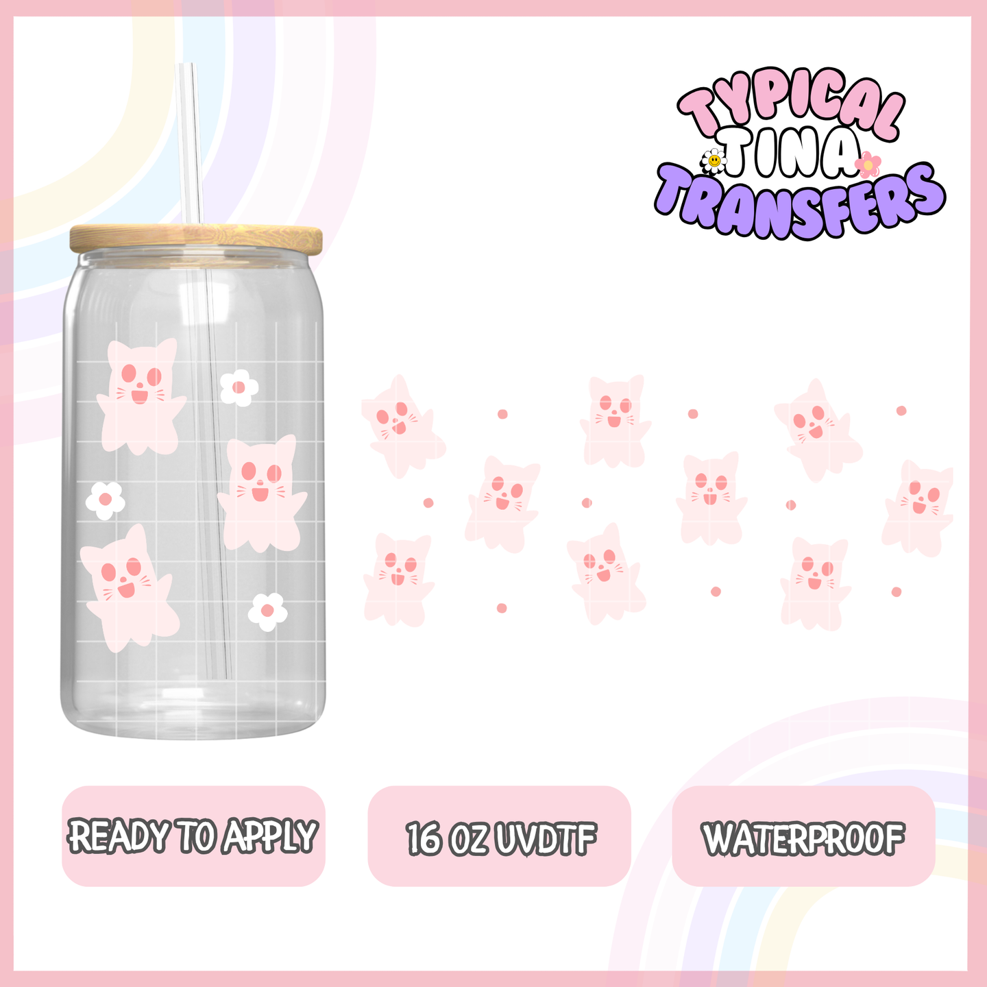 UVDTF #7919 | 16oz UVDTF Wrap | POD